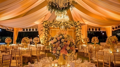 Pankaj & Akshara's Enchanting Outdoor Prelude