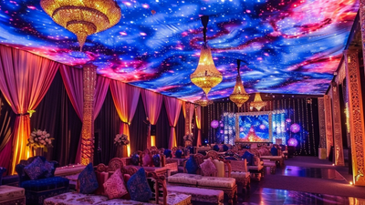 Cosmic Dreams: Galaxy Sangeet Delight