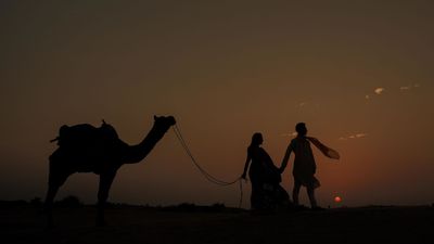 Pre wedding shoot in Jaisalmer