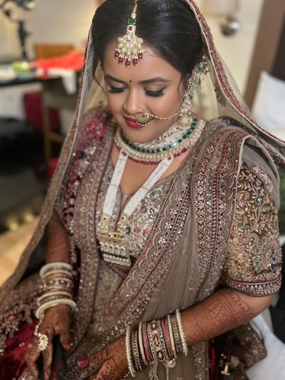 Khushi’s wedding look 