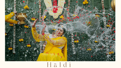 Mounika's haldi