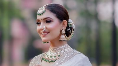 Maharashtrian bridal makeup 