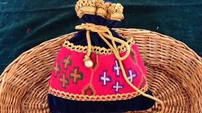 Himachali Wedding favour Potli Bags