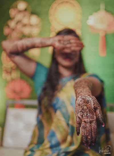 Sunita’s mehendi