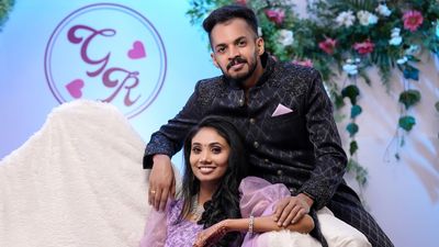 Engagement photos of Renju