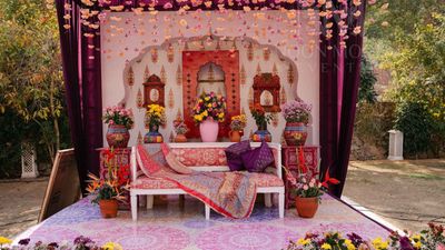 Rishu & Viraj's Mehendi at Mundota Fort
