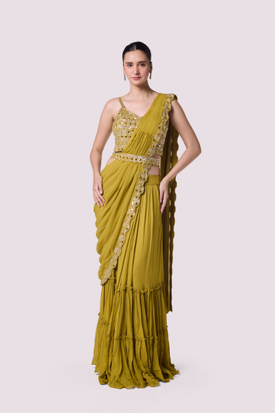 Draped Sarees