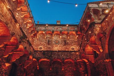 wedding in a castle