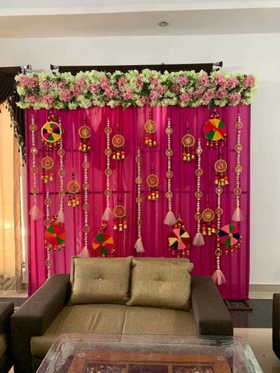 Mehandi Backdrop