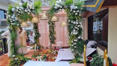 Mandap and Jaimala