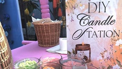 DIY Candle station