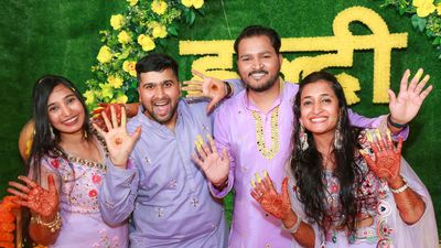 PRITESH & NIMISHA  (HALDI CEREMONY)