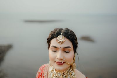 Prasanna on her wedding