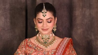 Elegant Bridal look