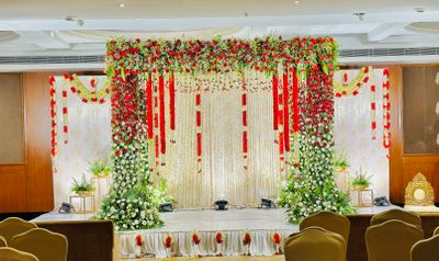 Floral mandapam