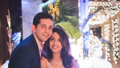 Anchalika and Harshad engagement
