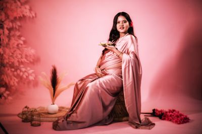 Varshini’s maternity shoot 