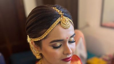 Brunda’s muhurtham bridal look