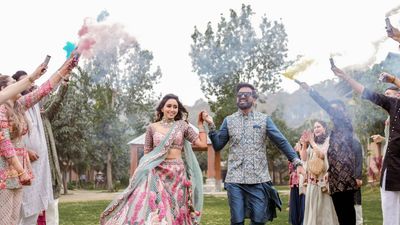 Aishwarya & Nikhil, Mehendi & Sangeet Ceremony