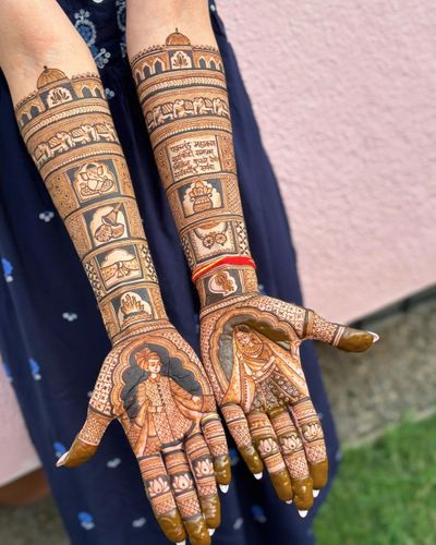 bridal mehndi design