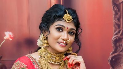 Kerala bridal makeup