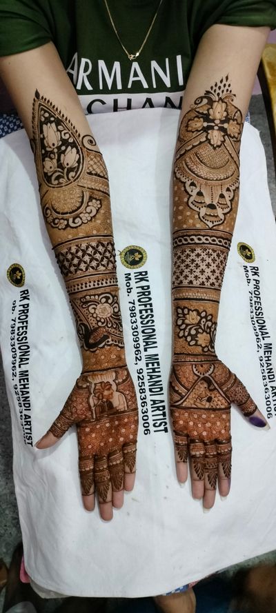Rk's Mehndi - guest mehndi designs