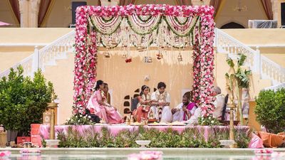 Shruti & Shayaun - Poolside Wedding