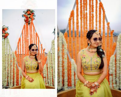 BRIDE HALDI CEREMONY