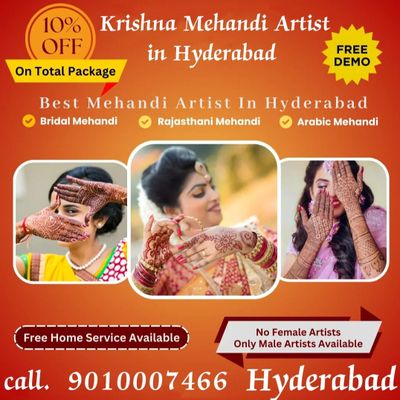 Krishna mehandi artist