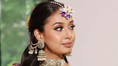 Prerna Mehendi Look