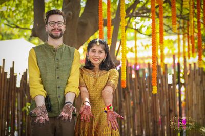 Shruti-Saiman (Mehandi ceremony)