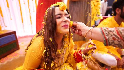 Divesh & Maneet Haldi Ceremony