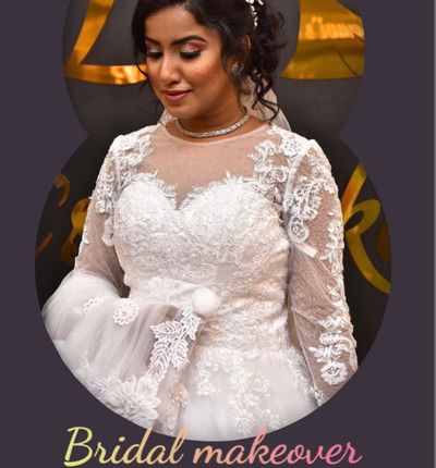 Aneesha Christian Bridal Look 