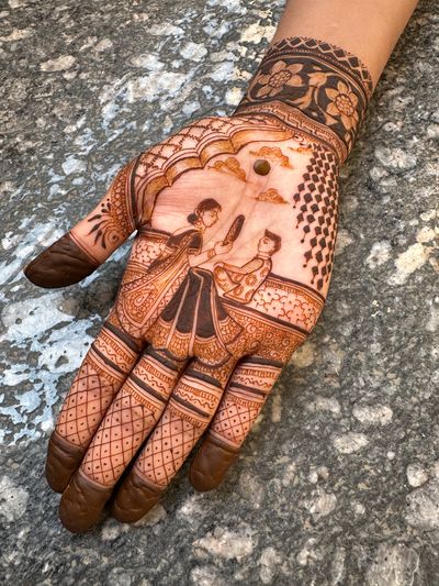 karwa chauth mehndi 