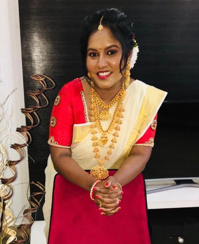 Arthi Mallu Wedding Look