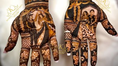 Engagement Mehndi Designs 