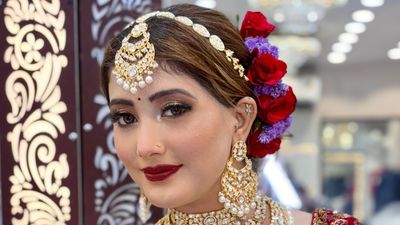 Bridal makeup Vanshika 