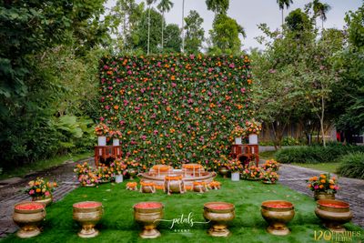 Haldi of Divya and Gautham 