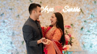 Arjit & Meenakshi Roka Ceremony