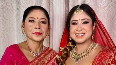 Bride mom
