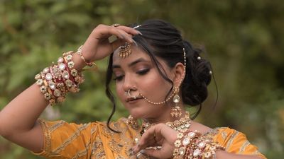 bridal dewy look