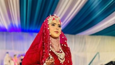 Aayesha walima makeup 