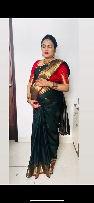 Sinchana’s babyshower look