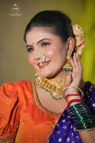 Maharashtrian look
