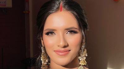 Priya reception look