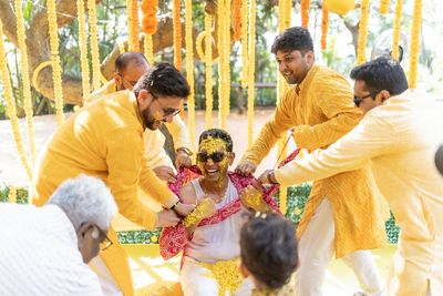 Haldi of Juhi & Chintan