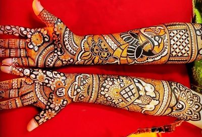 Raj mehndi art