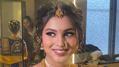 Radhika wedding look