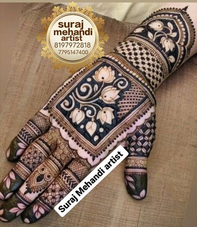 normal mehndi design