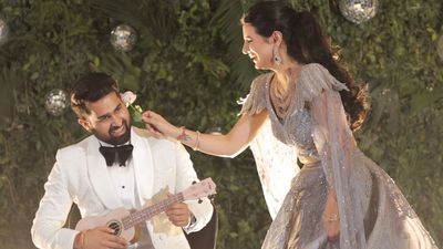 Kritika & Yuvraj Cocktail Sangeet